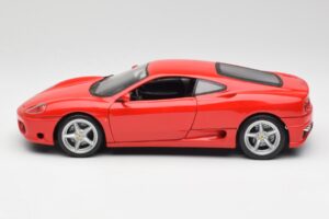 Ferrari 360 Modena Rdeč Hot Wheels 1:18 25736 Kovina – slika 4 od 8