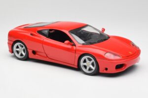 Ferrari 360 Modena Rdeč Hot Wheels 1:18 25736 Kovina – slika 6 od 8