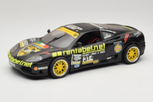 Ferrari 360 Modena Rentabel #314 Gagliardi Črn Bburago 1:18 3378-B1 Kovina