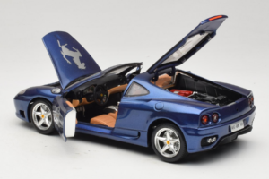 Ferrari 360 Modena Targa Omejena Izdaja 333 kos Vijoličen Metalik Bburago 1:18 3348-F1 Kovina – slika 5 od 8