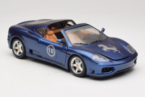 Ferrari 360 Modena Targa Omejena Izdaja 333 kos Vijoličen Metalik Bburago 1:18 3348-F1 Kovina – slika 6 od 8