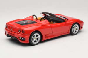 Ferrari 360 Spider Rdeč Hot Wheels 1:18 27774-M1 Kovina – slika 3 od 8