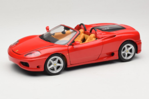 Ferrari 360 Spider Rdeč Hot Wheels 1:18 27774-M1 Kovina
