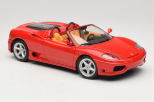 Ferrari 360 Spider Rdeč Hot Wheels 1:18 27774-M1 Kovina – slika 6 od 8