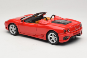 Ferrari 360 Spider Rdeč Hot Wheels 1:18 27774-M1 Kovina – slika 7 od 8
