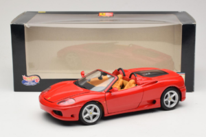 Ferrari 360 Spider Rdeč Hot Wheels 1:18 27774-M1 Kovina – slika 8 od 8