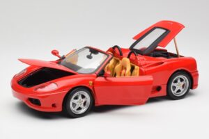 Ferrari 360 Spider Rdeč Hot Wheels 1:18 57310 Kovina – slika 2 od 8