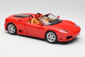 Ferrari 360 Spider Rdeč Hot Wheels 1:18 57310 Kovina – slika 6 od 8