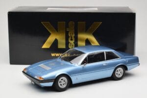 Ferrari 365 GT4 2+2 Modra KK-Scale 1:18 KKDC180162 Kovina – slika 6 od 6