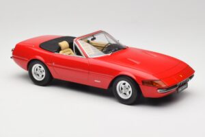Ferrari 365 GTB/4 Daytona Spyder Series II Rosso Dino KK-Scale 1:18 KKDC180621 Kovina – slika 4 od 6