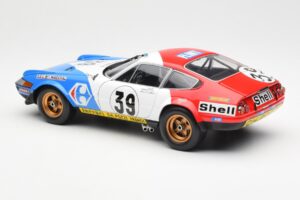 Ferrari 365 GTB/4 #39 J-C. Andruet / Lena 24 Hours of Le Mans 1972 Kyosho 1:18 08164E Kovina – slika 7 od 8