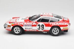 Ferrari 365 GTB4 Competizione #39 1973 Kyosho 1:18 08164F Kovina – slika 4 od 8
