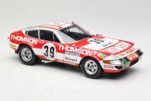 Ferrari 365 GTB4 Competizione #39 1973 Kyosho 1:18 08164F Kovina – slika 6 od 8