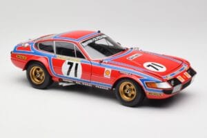 Ferrari 365 GTB4 Competizione #71 24 Hours of Le Mans 1974 Kyosho 1:18 08164A Kovina – slika 6 od 8