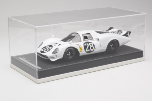 Ferrari 365 P2 #28 M. Gregory / J. Schlesser NART 24 Hours of Daytona 1967 Bel AB Models 1:18 REMC019 Smola – slika 2 od 6