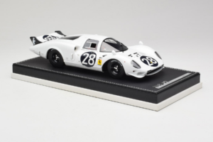 Ferrari 365 P2 #28 M. Gregory / J. Schlesser NART 24 Hours of Daytona 1967 Bel AB Models 1:18 REMC019 Smola – slika 4 od 6