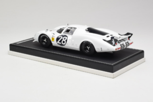 Ferrari 365 P2 #28 M. Gregory / J. Schlesser NART 24 Hours of Daytona 1967 Bel AB Models 1:18 REMC019 Smola – slika 5 od 6