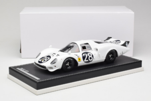 Ferrari 365 P2 #28 M. Gregory / J. Schlesser NART 24 Hours of Daytona 1967 Bel AB Models 1:18 REMC019 Smola – slika 6 od 6