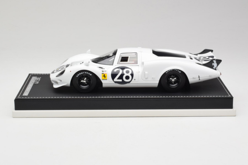 Ferrari 365 P2 #28 M. Gregory / J. Schlesser NART 24 Hours of Daytona 1967 Bel AB Models 1:18 REMC019 Smola