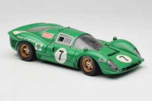 Ferrari 412P #7 Zelen 24 Hours of Daytona 1967 Eagles Race 1:18 37000 Kovina – slika 6 od 8