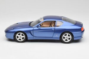 Ferrari 456 GT Blu Pozzi Bburago 1:18 3036-M3 Kovina – slika 4 od 8