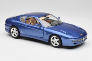 Ferrari 456 GT Blu Pozzi Bburago 1:18 3036-M3 Kovina – slika 6 od 8