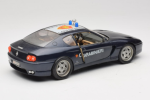 Ferrari 456 GT Carabinieri Črn Bburago 1:18 3036-B3 Kovina – slika 3 od 8