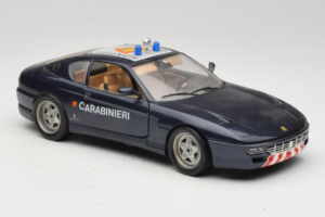Ferrari 456 GT Carabinieri Črn Bburago 1:18 3036-B3 Kovina – slika 6 od 8