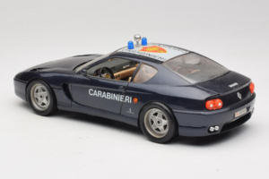 Ferrari 456 GT Carabinieri Črn Bburago 1:18 3036-B3 Kovina – slika 7 od 8