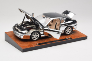 Ferrari 456 GT Chrome Silver Bburago 1:18 3746-R1 Kovina – slika 2 od 8