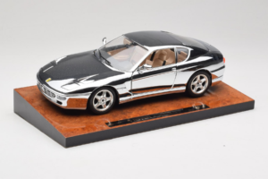 Ferrari 456 GT Chrome Silver Bburago 1:18 3746-R1 Kovina – slika 3 od 8