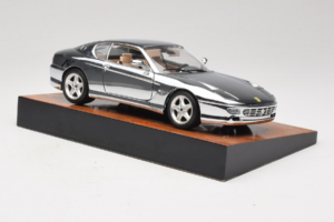 Ferrari 456 GT Chrome Silver Bburago 1:18 3746-R1 Kovina – slika 6 od 8
