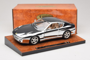 Ferrari 456 GT Chrome Silver Bburago 1:18 3746-R1 Kovina – slika 8 od 8