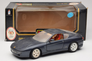 Ferrari 456 GT Dark Blue Metallic Bburago 1:18 3036-B2 Kovina – slika 8 od 8