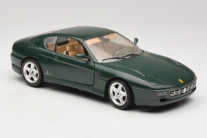 Ferrari 456 GT Temno Zelen Bburago 1:18 3046-GR1 Kovina – slika 6 od 8