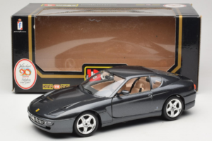 Ferrari 456 GT Siv Metallic Posebna Barva Bburago 1:18 3036 D Kovina – slika 8 od 8
