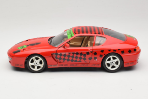 Ferrari 456 GT Interconti Car HiFi Rdeč Bburago 1:18 3036-D Kovina – slika 4 od 8