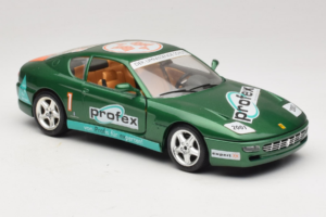 Ferrari 456 GT Profex #1 Zelen 1992 Bburago 1:18 3336-GR1 Kovina – slika 6 od 8