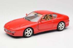 Ferrari 456 GT Rdeč Bburago 1:18 3036-M1 Kovina