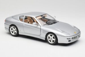 Ferrari 456 GT Srebrn Bburago 1:18 3036-M2 Kovina – slika 6 od 8