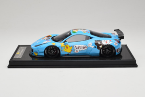 Ferrari 458 LB Works Fun Blue BBA 1:18 REMC027 Smola