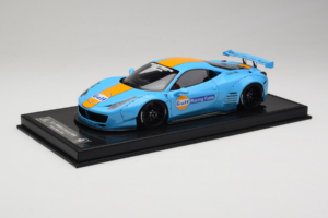 Ferrari 458 LB Works Gulf Blue Orange BBA 1:18 REMC033 Smola – slika 2 od 7