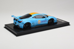 Ferrari 458 LB Works Gulf Blue Orange BBA 1:18 REMC033 Smola – slika 3 od 7