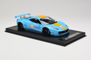 Ferrari 458 LB Works Gulf Blue Orange BBA 1:18 REMC033 Smola – slika 4 od 7