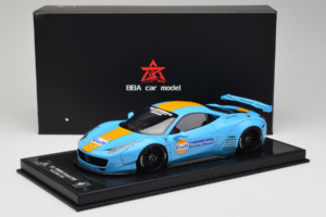 Ferrari 458 LB Works Gulf Blue Orange BBA 1:18 REMC033 Smola – slika 7 od 7