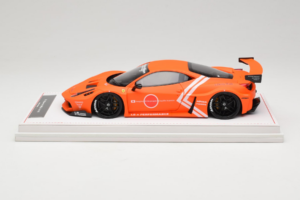 Ferrari 458 Liberty Walk LB-Silhouette WORKS GT Oranžen IVY 1:18 REMC002 Smola
