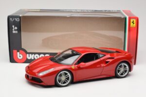 Ferrari 488 GTB Rdeč Bburago 1:18 18-16008 Kovina – slika 8 od 8