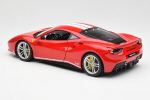 Ferrari 488 GTB Rdeč Bburago 1:18 18-76102 Kovina – slika 7 od 8