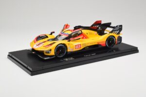 Ferrari 499P Hypercar AF Corse #83 R. Kubica / Y. Ye / R. Shwartzman 24 Hours of Le Mans 2024 Bburago 1:18 18-16313-83-VET Ko – slika 2 od 9