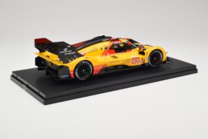 Ferrari 499P Hypercar AF Corse #83 R. Kubica / Y. Ye / R. Shwartzman 24 Hours of Le Mans 2024 Bburago 1:18 18-16313-83-VET Ko – slika 3 od 9